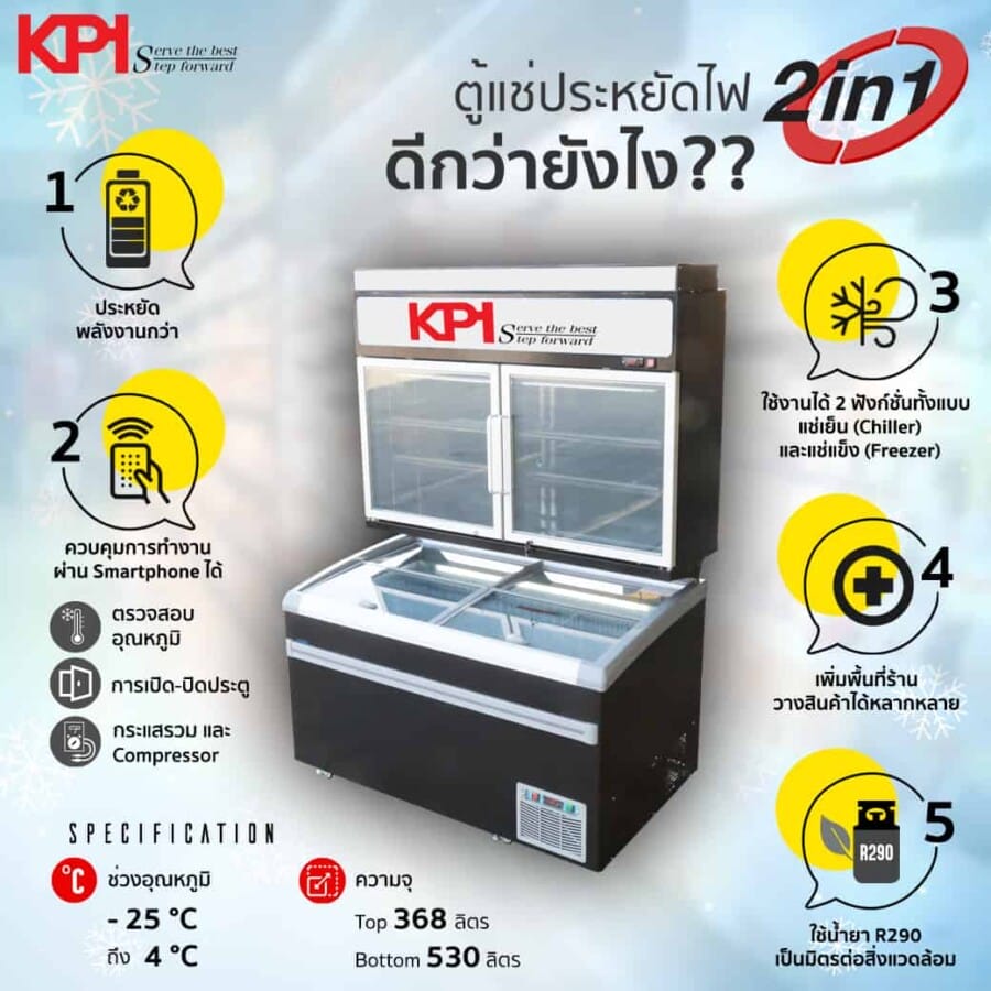 ตู้แช่ 2 in 1
