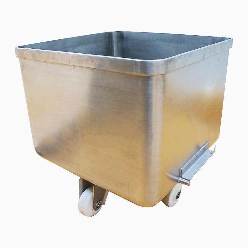 รถเข็นถังสแตนเลส