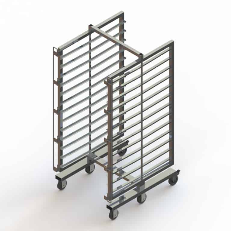 รถเข็นสแตนเลส (Trolley​)