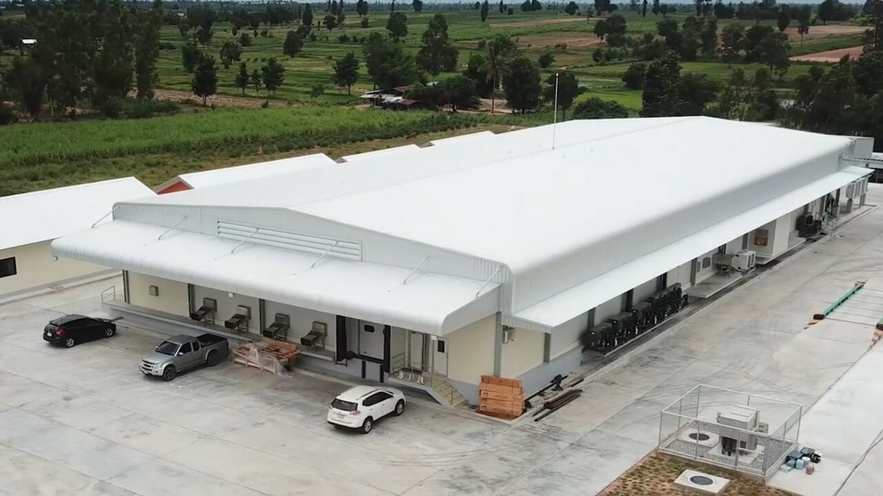 งานติดตั้งเครื่องจักร โรงงานชำแหละไก่ และระบบ Utilities CPF มหาสารคาม